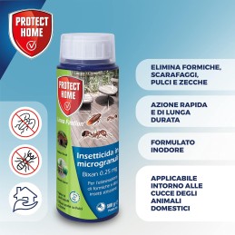 Acquista BIXAN ANTIFORMICHE 500 GR solubile in acqua anche contro pulcie e zecche con riferimento 86601001 della ditta SBM life science