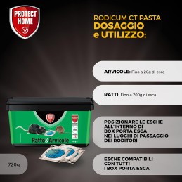 Acquista RODICUM CT PÂTE tueur de rats x 720 gr con riferimento 86600801 della ditta SBM life science