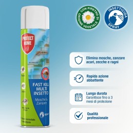 Acquista FAST KILL Spray mouches, moustiques et acariens 400 ml con riferimento 86601124 della ditta SBM life science