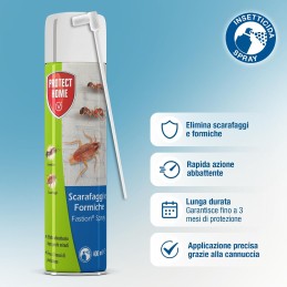 Acquista FASTION spray scarafaggi e formiche 400 ml con riferimento 86601123 della ditta SBM life science