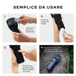 Acquista Thermacell MR300 Portatile Nero con riferimento 86601691 della ditta Thermacell